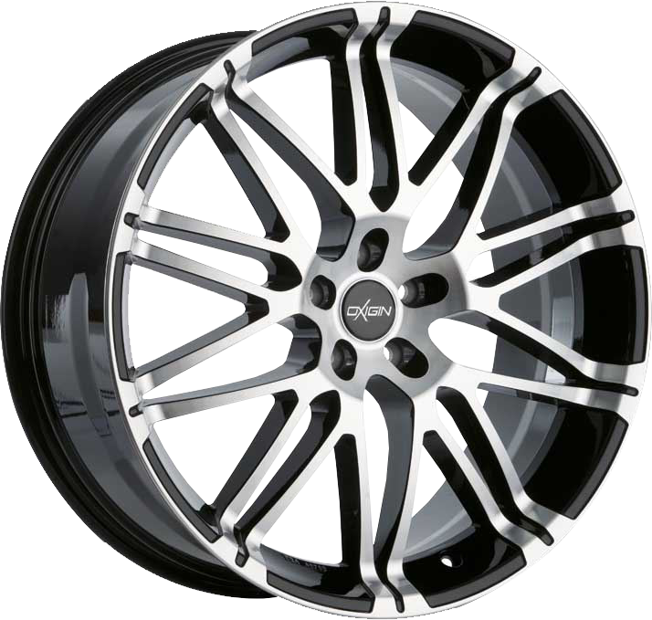 Oxigin 14 Oxrock black full polish 18 inch velg