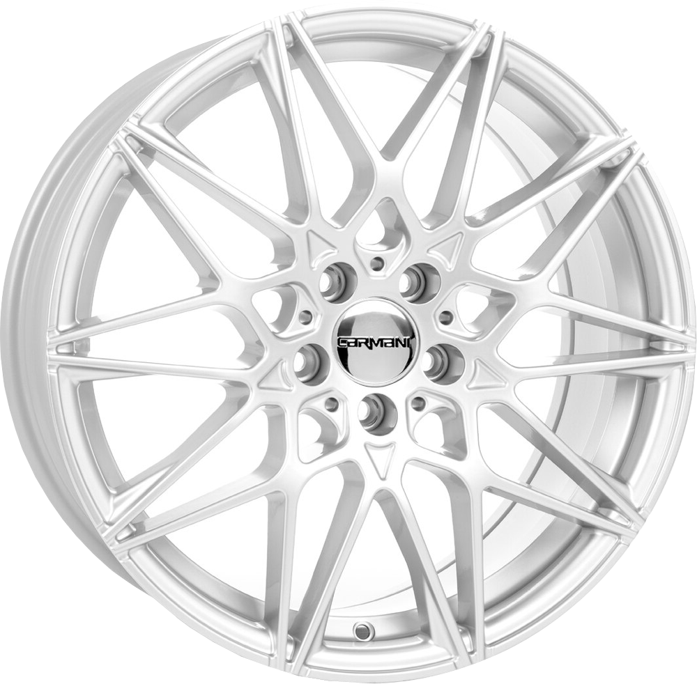 Carmani 18 Knut white silver 18 inch velg